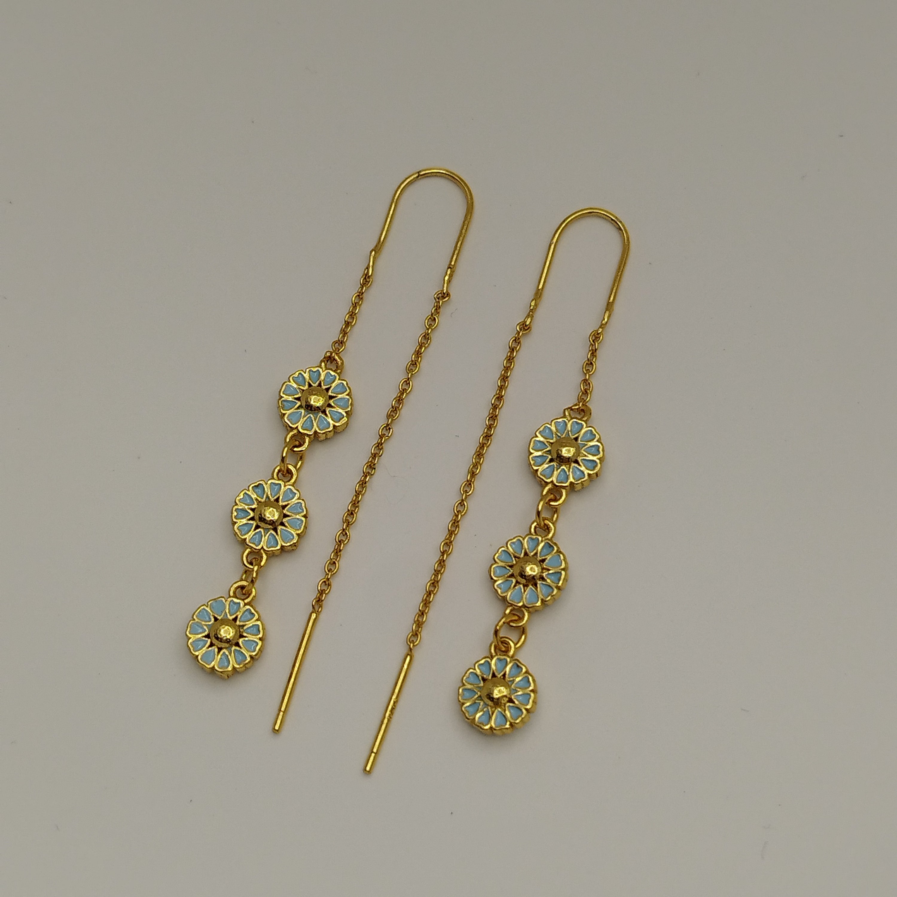 18k-gold-heart-earrings-blue-enamel-10