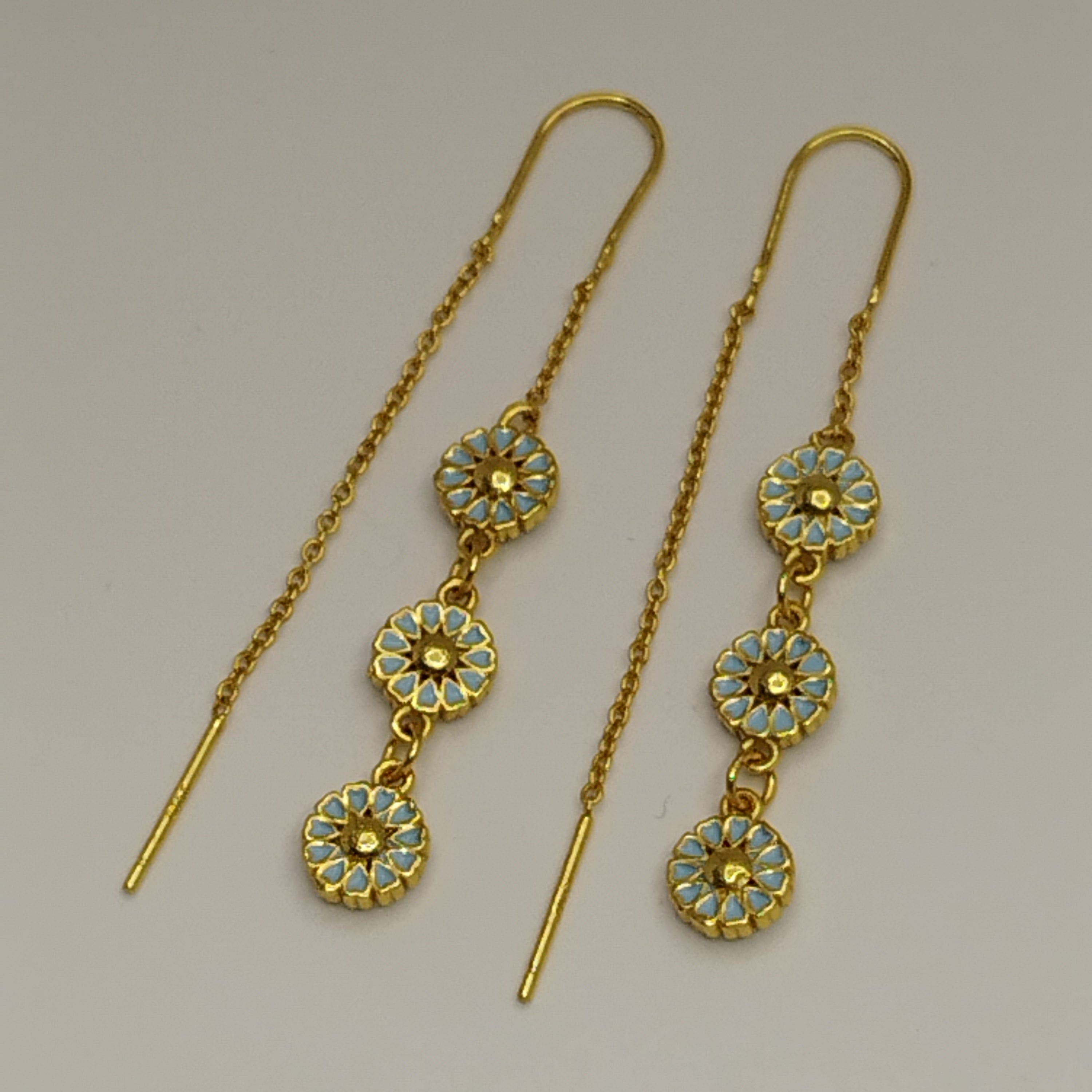 18k-gold-heart-earrings-blue-enamel-8