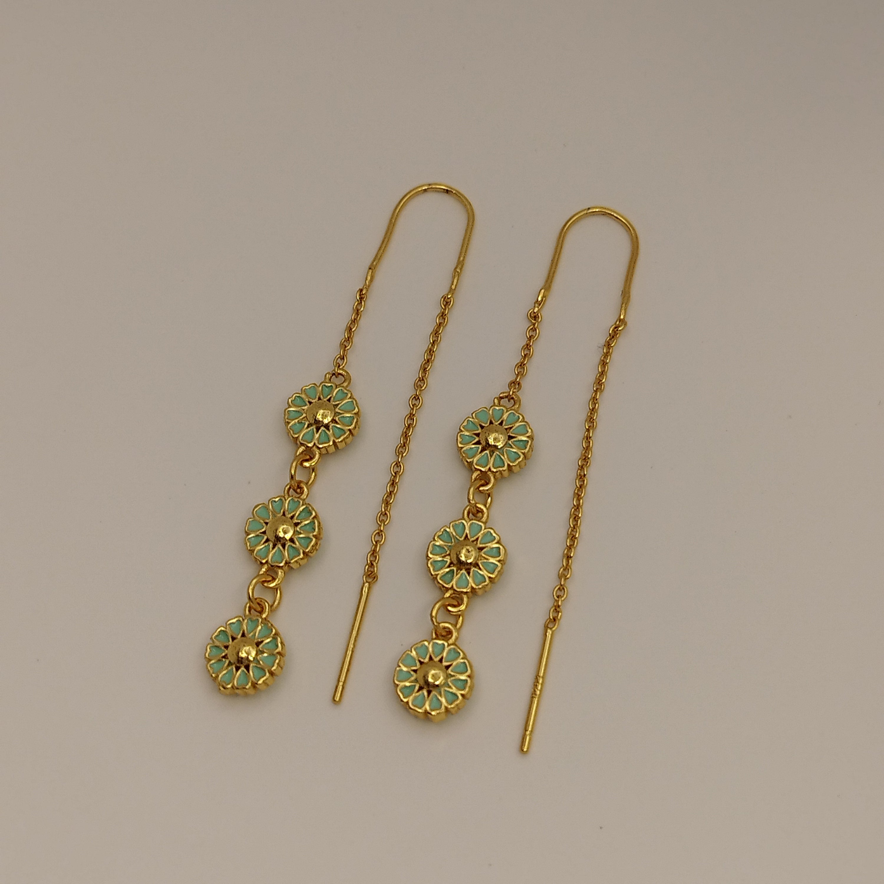 18k-gold-heart-earrings-grøn-enamel-1