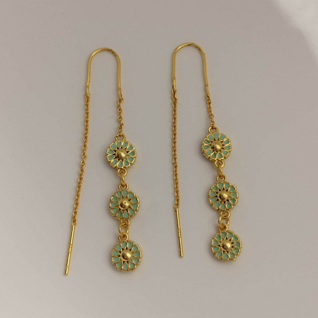 18k-gold-heart-earrings-grøn-enamel-3