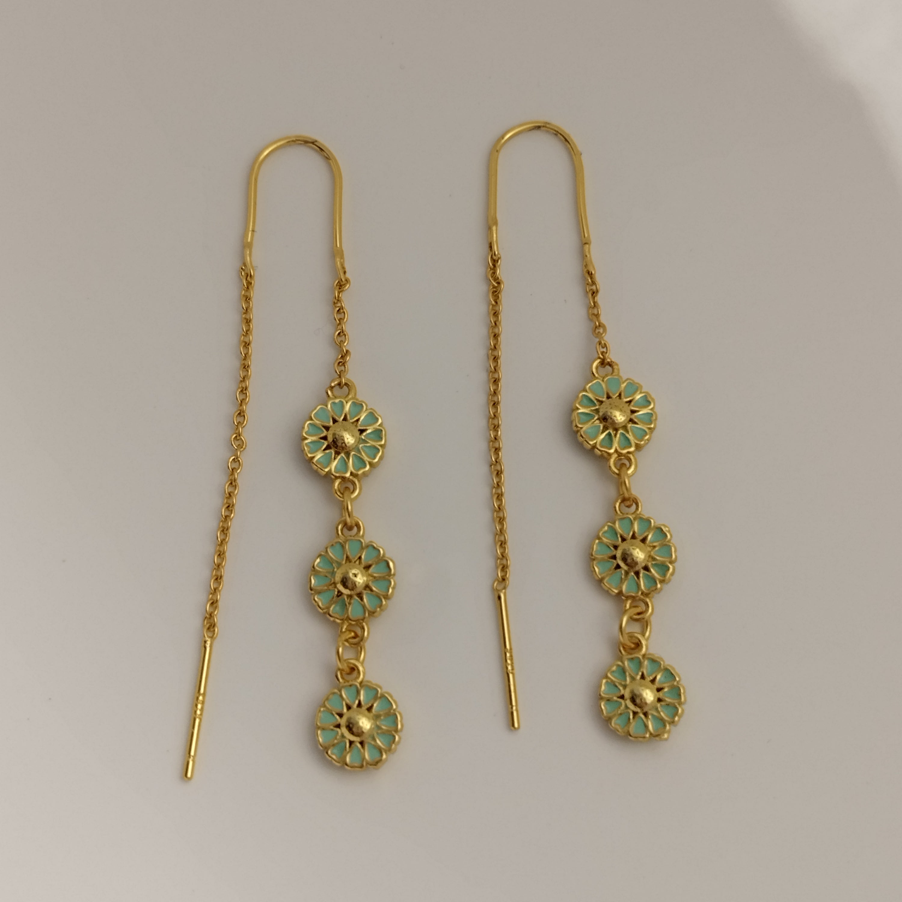 18k-gold-heart-earrings-grøn-enamel-3