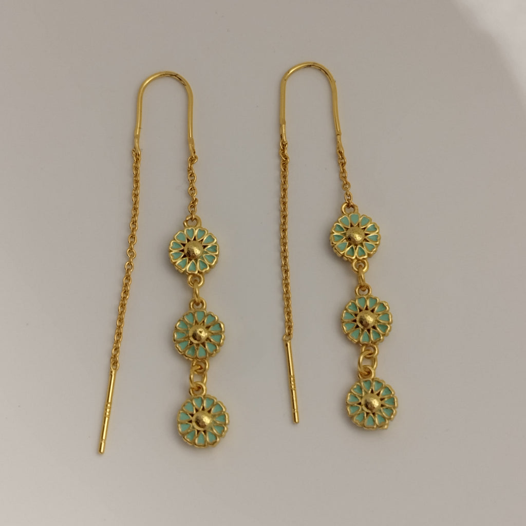 18k-gold-heart-earrings-grøn-enamel-4