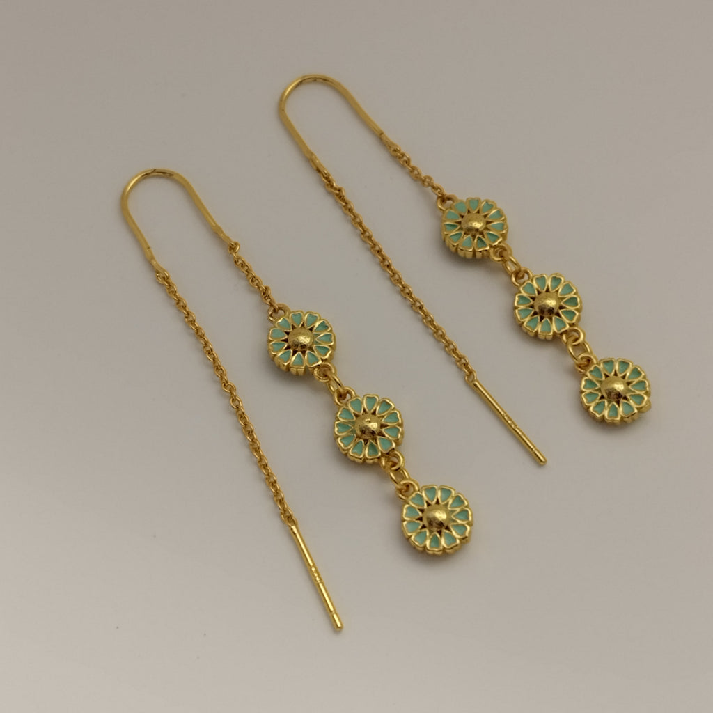 18k-gold-heart-earrings-grøn-enamel-5