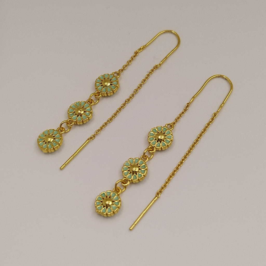 18k-gold-heart-earrings-grøn-enamel-10