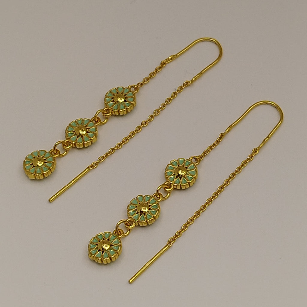 18k-gold-heart-earrings-grøn-enamel-12