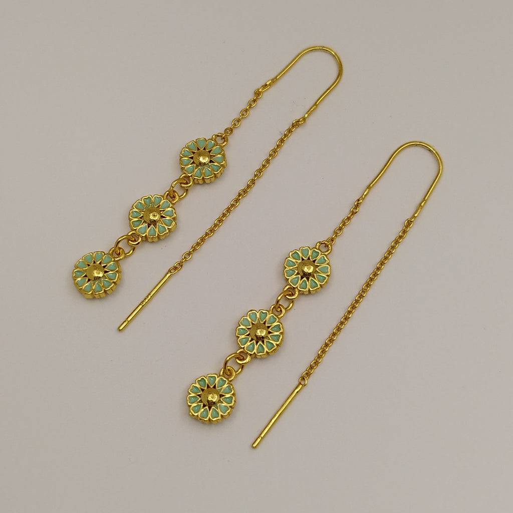 18k-gold-heart-earrings-grøn-enamel-14