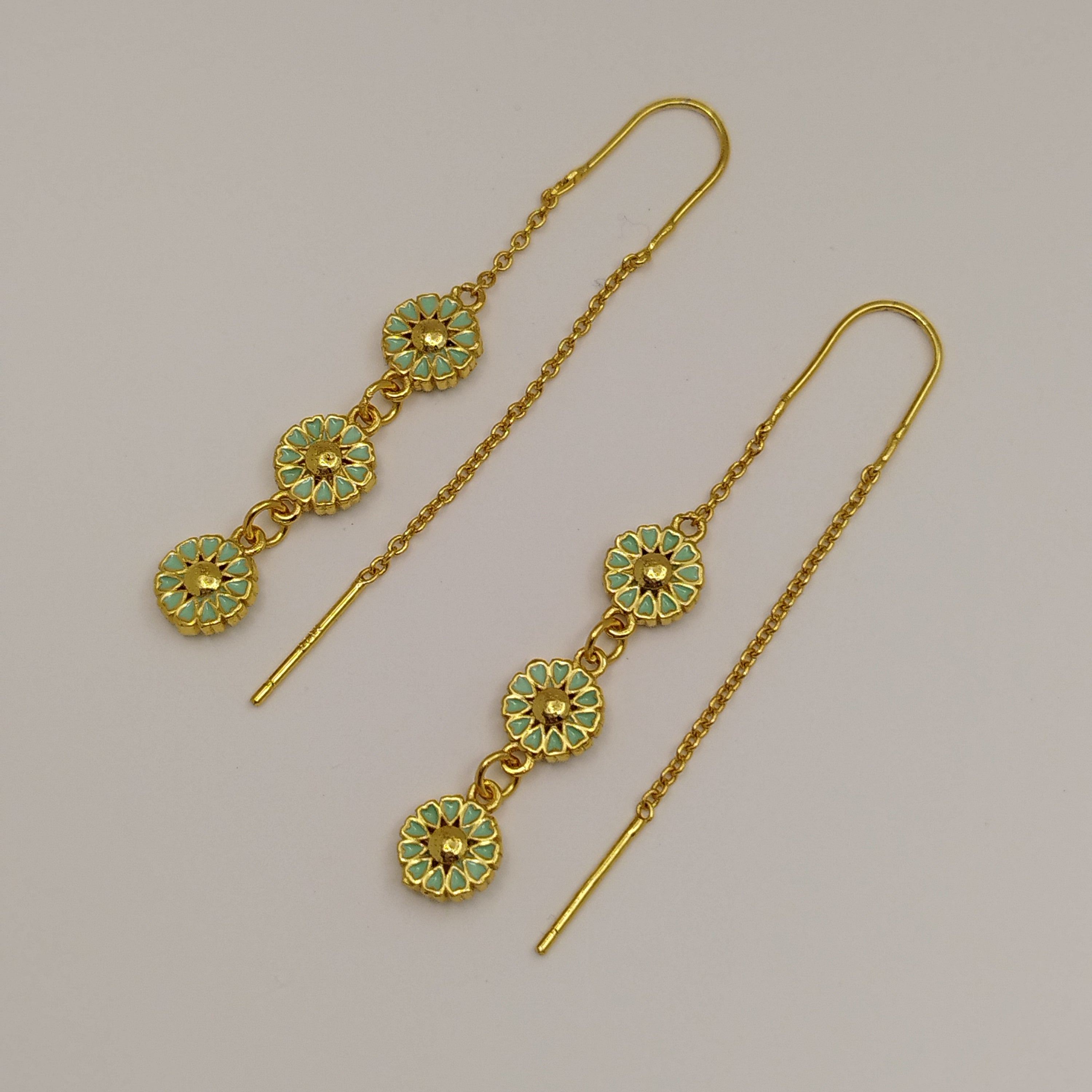 18k-gold-heart-earrings-grøn-enamel-14