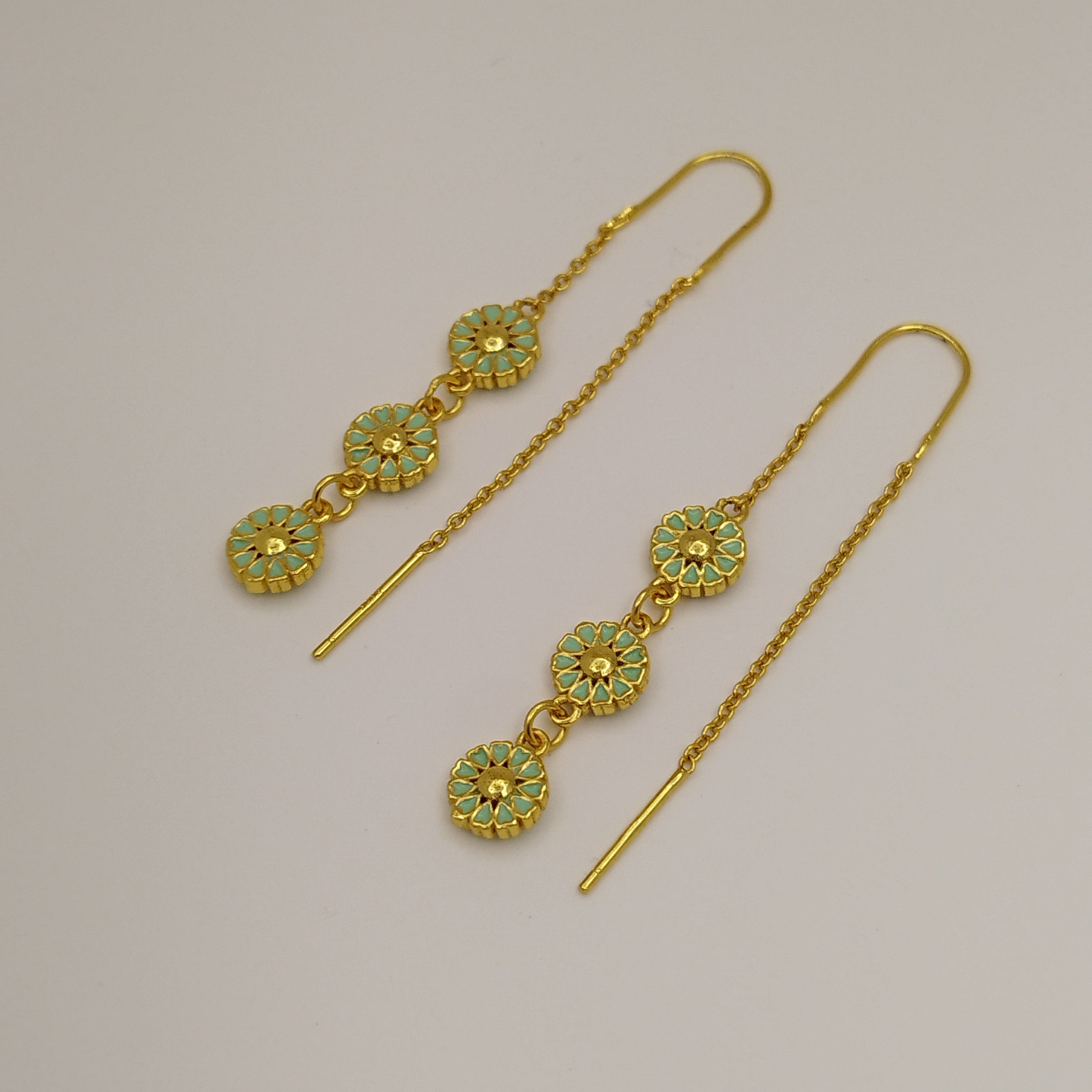 18k-gold-heart-earrings-grøn-enamel-9